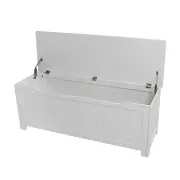 Levede Kids Toy Box Storage Chest Cabinet White Container Clothes Organiser Children