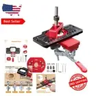Versatile Hinge Drilling Jig Compatible with 32-52mm Hinges for Cabinets