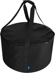 Firebowl Carry Bag - Protective Fire Pit Storage Case, Travel Friendly Bowl Carry Pouch | Sturdy Outdoor Fire Bowl Carrying Bag with Duaal Zipper Closure, Portable Carry Storage Case for Fire Bowl