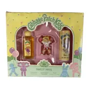Cabbage Patch Kids Sweet Miss Figurine Cologne Talc Gift Box Set 80's