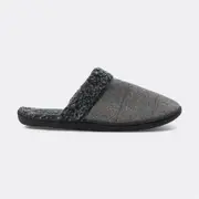 Allgood Men's Scuff Slippers - Grey