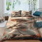 Bedding Set Double（200x200cm）, 3D Cartoon Kitten Duvet Cover Cat Comforter