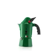 - Moka Express Alpina: Iconic Stovetop Espresso Maker, Moka Pot 3 Cups (4.3