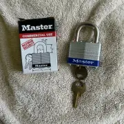 Master Lock Maximum Security #1 Commercial Grade Padlock. KA Made In USA