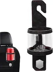 Car Seat Cup Holder, Automobile Backseat Cup Holder with Hook, Multifunction Car Organization and Storage, Road Trips Accessories for Various Models