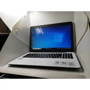 二手 中古筆電 ASUS X555l/ win10 / 15.6吋