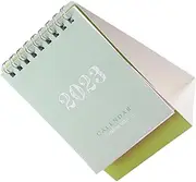 SHOWERORO Desktop Calendar Cute Cartoon Design Standing Paper Calendar for Students and Office Use