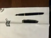 Montblanc Tiffany Co. black fountain pen meisterstruck