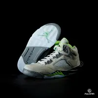 在飛比找PChome24h購物優惠-Nike Air Jordan 5 Retro Green 