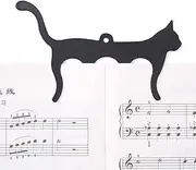 Generic Sheet Music Clip Cat,Music Page Holder Clips | Metal Cat Music Page Holder for Sheet Music Stands, Sheet Score Musicians Piano Accessories, Piano, Book, Keyboard Reading, Books Piano