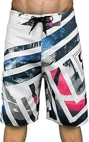 [Generic] Swim Mens Shorts and Fitness Sports Plus Size Five Quick Drying Beach Pants Shorts S Fit