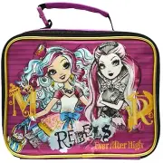 Mattel Ever After High Rebels Multicolor (10x8)" Deluxe Cool Lunch Bag for Kids