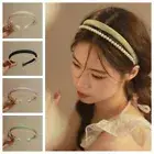 Exquisite Pearl Hair Hoop Jewelry Korean Style Headband Makeup