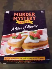 Slice of Murder - Murder Mystery Party University Games New!
