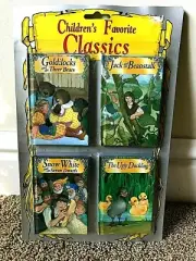 "Children's Favorite Classics" 4 Book Set Goldilocks-Jack & Beanstalk+ SEALED!