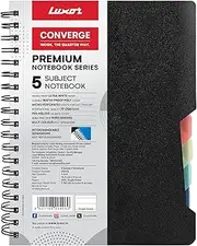 Luxor Single Ruled A5 Notebook, 300 Pages