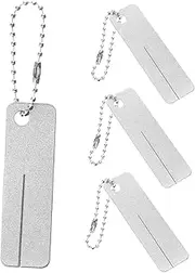 4pcs Knife Sharpener Tools Knife Sharpening Stone Sharpening Stones for Knives Fish Hook Sharpener Fishing Pliers Angle Nut Fishing Hook Sharpening Tool Sharpening Tool for Hook GOOHOCHY