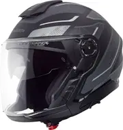 Schuberth J2 Sigma, modular helmet , color: Matt Black/Grey/Light Grey , size: M (57)