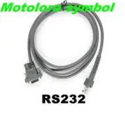 Grey 2M 7Ft Symbol LS2208 RS232 RJ45 to DB9 Female Bar Code Scanner Serial Cable