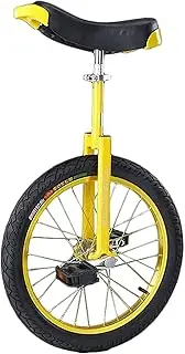 FREEZYMAN Large 24 Inch Unicycle for Adults/Tall People, One Wheel Balance Bike Unicycles, Heavy Duty Manganese Steel Frame, Loads 200kg/440lbs