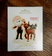 Hallmark Keepsake SANTA'S BRIGHT IDEA Rudolph Misfits 2009 Christmas Ornament