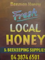 Fresh Local Beeman Honey Cold Pressed Raw Unpasteurised Multifloral GlassJar 1KG