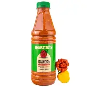 Bertie's Original Pepper Sauce 26oz/750ml (Product of Trinidad) Great Flavour