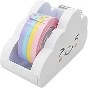 Generic Cloud Shaped Tape Dispenser, Semi-Automatic, VUYGEFLO48F3S9OBV, Polypropylene (PP), Tape Dispenser, Desktop Accessory for Students Girls