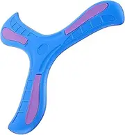 MOTHNUR Boy Girl Soft Flying Disc Outdoor Boomerang Toy for Safe Family Fun Easy to Throw Catch for Beach Games Colorful Random Colors