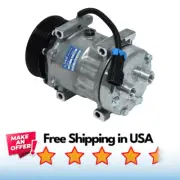 Compressor A/C Fit Compressors - Sanden MODELS 4001-4250, FREIGHTLINER