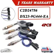 C2D24756 DX23-9G444-EA 4pcs O2 Oxygen Sensor For Jaguar F-Type XF XJ 3.0L (for: Jaguar)