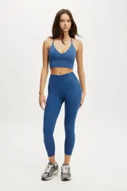 [Body] Body - Bondi Everyday 7/8 Tight - Deep blue XL DEEP BLUE