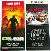 2009 2014 WALKING DEAD RIPPED FROM SILVER SCREEN HALLOWEEN HORROR NIGHT GUIDES