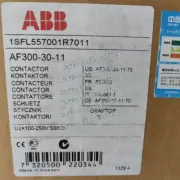 AF300-30-11 ABB 100-250 Volt AC/DC Contactor Brand New