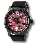 NaviForce Camo Military Red Camouflage Nylon Leather Watch NF9080 USA Seller
