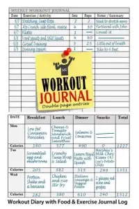 在飛比找博客來優惠-Workout Journal: Workout Diary