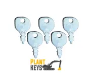 Toro Dingo 430 Set of 5 Keys John Deere Rover Cox Husqvarna MTD Mower