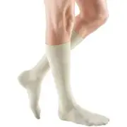 Mediven for Men Classic Knee High 30-40 mmHg Compression Socks, Extra Wide Calf