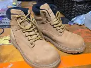 Wolverine Men's Floorhand Waterproof 6" Steel Toe Work Boot Wheat Size 8