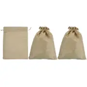 16"x12" Coin Money Sacks Bag, 3pcs Deposit Change Transit Bags Style 3, Beige