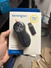 Kensington Presenter Remote Wireless Red Laser Windows/Mac Plug/Play New in Box