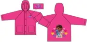 NEW Disney Doc McStuffins Hooded Size L AGES 5-6 Rain Coat Jacket FREE SHIPPING!