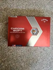 FCG logo Callaway chrome soft golf balls NEW dozen