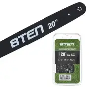 8TEN 20" Chainsaw Guide Bar & Chain .063 13/40 81DL for Stihl MS360 30030006821