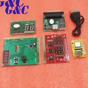 2/4 Bit 3 in1 PCI PCI-E PC Analyzer Diagnostic Card USB Card POST Card