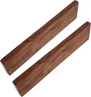 CORHAD Walnut Wood Carving Blocks Set 2pcs Thin Wood Blocks for DIY Unfinished Carving Kit Safe Smooth Surface