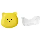 8pcs Bear Snack Plates Set, Anti-Drop Small Plates for Household Use,Ideal7558