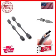 2 Pack Replacement Dongle USB Breakaway Cable for Xbox 360 Wired Controllers ...