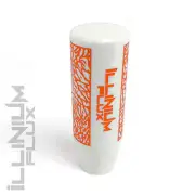 ILLINIUM FLUX ORANGE PAINTED WHITE ELEPHANT DRIFT MANUAL SHIFT KNOB 10X1.5 K62 (for: Honda)
