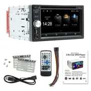 Car Stereo Double DIN Bluetooth Radio Carplay Android DVD/FM/USB/AUX/MP5 Player (for: Honda Civic)